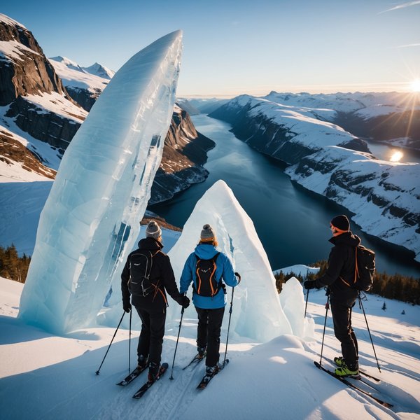Peut-on organiser des vacances en Norvège avec des cours de sculpture sur glace et des randonnées en raquettes?