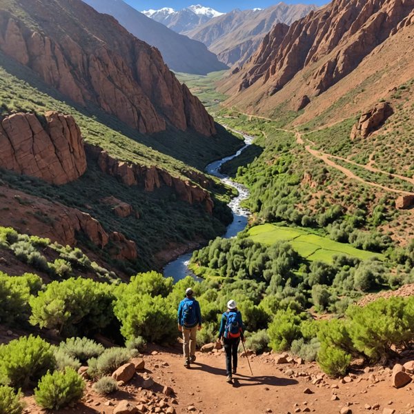 Quels sont les meilleurs conseils pour une randonnée dans les montagnes de l'Atlas, Maroc?